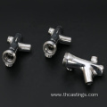 Investment Casting and CNC Machining Stainless Steel Faucets